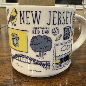 Starbucks New Jersey Mug Been There Series